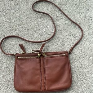 Leather Fossil Crossbody purse